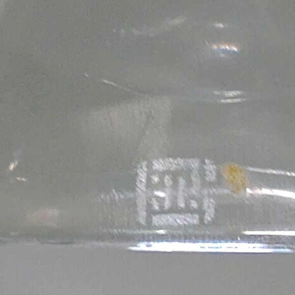 VTG Set of Two (2)  JR Riedel Crystal Candlesticks Marked JR - Picture 4 of 4